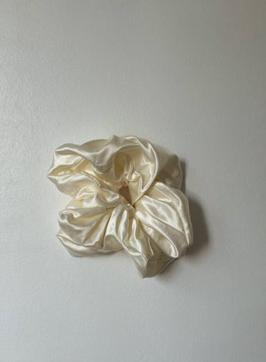 White XL Scrunchie