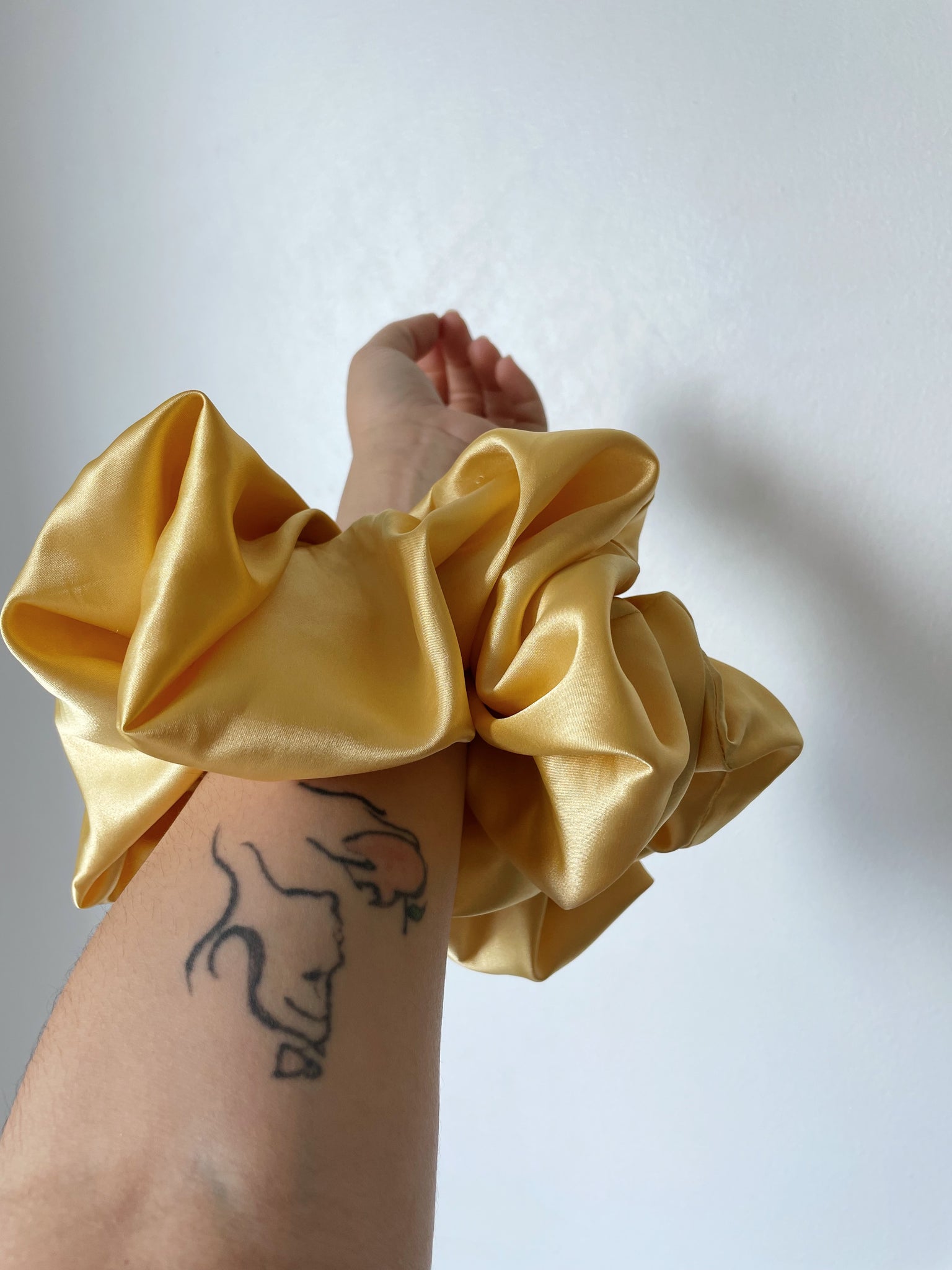 Yellow XL Scrunchie